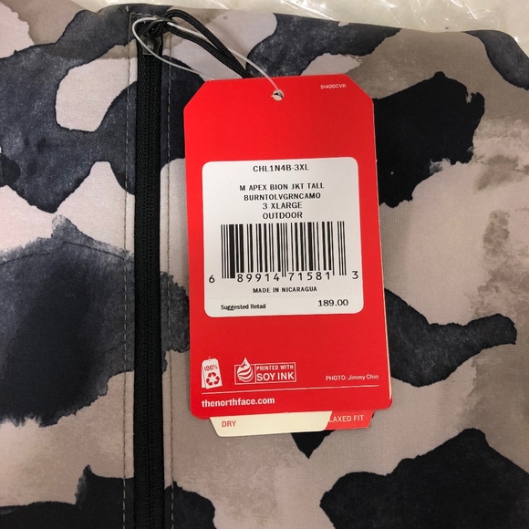 The North Face Jackets & Coats Mens 3xl North Face Camo Apex Bionic